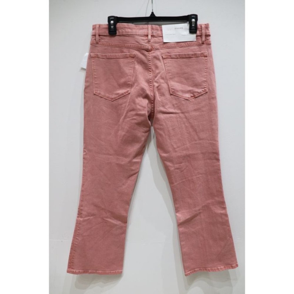 Frame Denim Pink Boot Cut Jeans